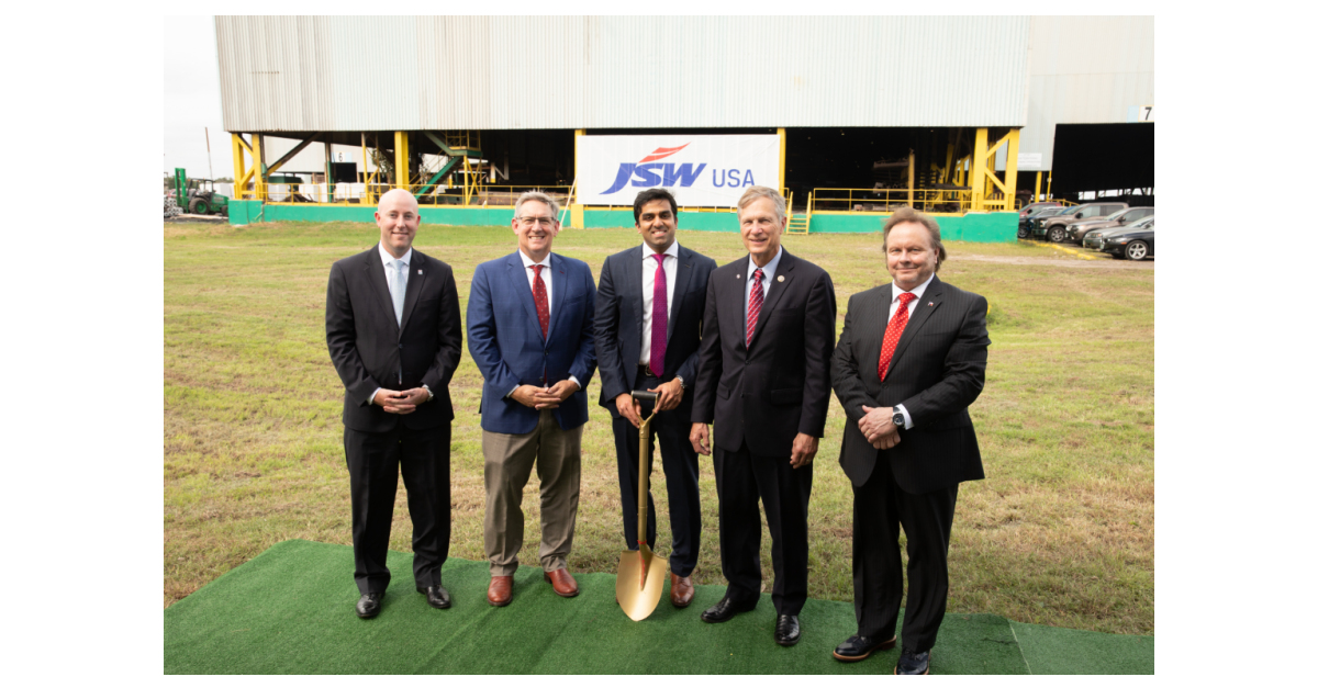 JSW USA Breaks Ground on New Facility in Baytown Business Wire