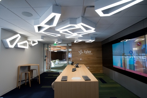 Tyler Technologies' newly remodeled campus in Yarmouth, Maine (Photo: Business Wire)