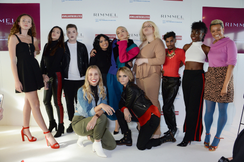 Rita Ora appeared today at the launch of the #IWILLNOTBEDELETED campaign by Rimmel, part of global beauty company Coty, to tackle the issue of beauty cyberbullying. The campaign is part of Coty's commitment to promote diversity of beauty and fight prejudice and discrimination. (Photo: Business Wire)