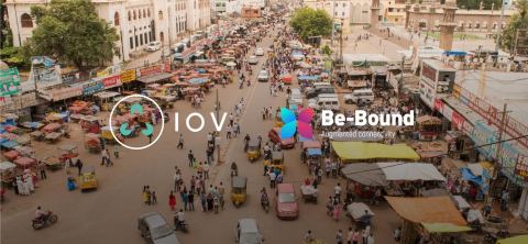 Be-Bound and IOV are committed to reducing global inequality through technology. The partnership between two French companies will
bring mobile and blockchain services to communities most in need across the globe. (Photo: Business Wire)