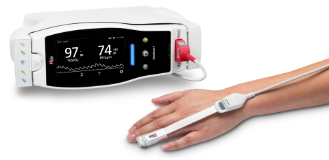 Masimo Radical-7&reg; with RD SET&trade; Sensor and SET&reg; Pulse Oximetry (Photo: Business Wire)
