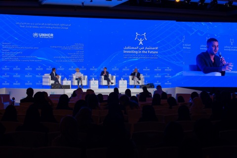 During the Investing in the Future Conference 2018 in Sharjah, UAE (Photo: Invest in the Future Conf ... 