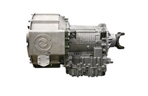 The OBVP generator will be integrated into the housing of an Allison 4500 Specialty Series™ transmission. When matched with Leonardo DRS power electronics, the system has the capability to produce up to 120 kW, or up to 55 kW when the vehicle is on the move. (Photo: Business Wire) 
