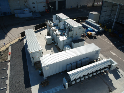 CMI Energy's MiRIS project will be integrated with the CMI Group's headquarters complex to allow its engineers to perform detailed analysis of renewable integration with energy storage (Photo: Business Wire)