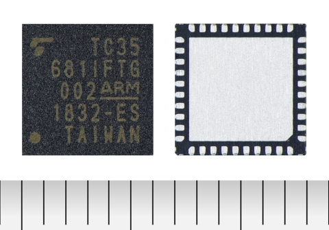 Toshiba: "TC35681IFTG," a new Bluetooth(R) 5 IC for automotive applications (Photo: Business Wire)