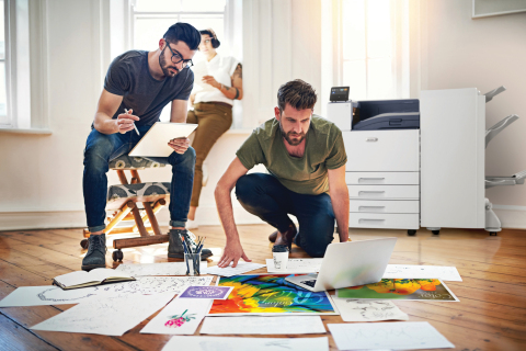 Designers and marketers can rev up their creativity, push color boundaries and expand media options with the new Xerox VersaLink® C8000 and C9000 A3 Color Printers. (Photo: Business Wire)