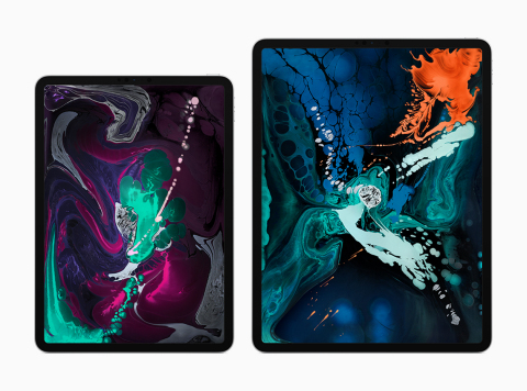 All-new designs push 11-inch and 12.9-inch Liquid Retina displays to the edges of iPad Pro. (Photo: Business Wire)