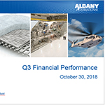 Albany International Reports Third-Quarter Results