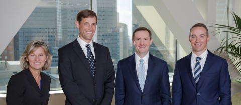 Crossplane Capital's Ingrid West, Ben Eakes, Brian Hegi, and Mike Sullivan (Photo: Business Wire)