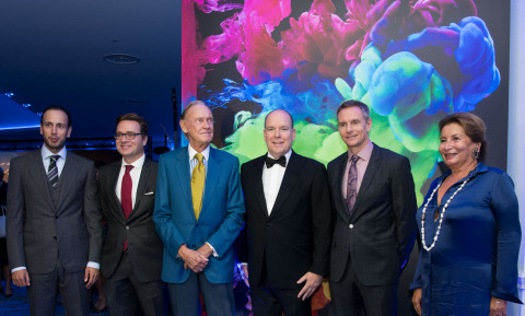 BOARD OF DIRECTORS FUTURUM ASSOCIATION with H.S.H Prince Albert II of Monaco and the artist Mark Maw ...