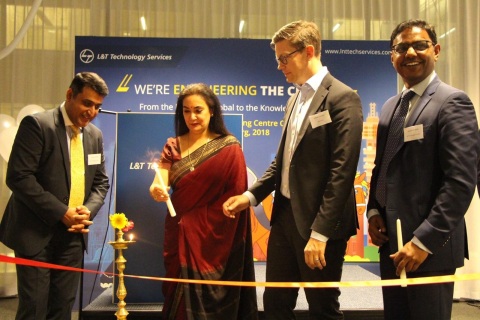 Official Opening of L&T Technology Services’ Digital Engineering Centre in Gothenburg (Photo: Busine ... 