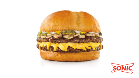 SONIC Drive-In's new Quarter Pound Double Cheeseburger (Photo: Business Wire)