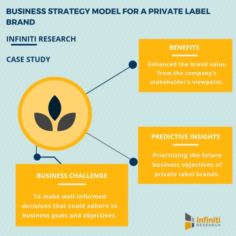Business strategy model for a private label brand (Graphic: Business Wire)
