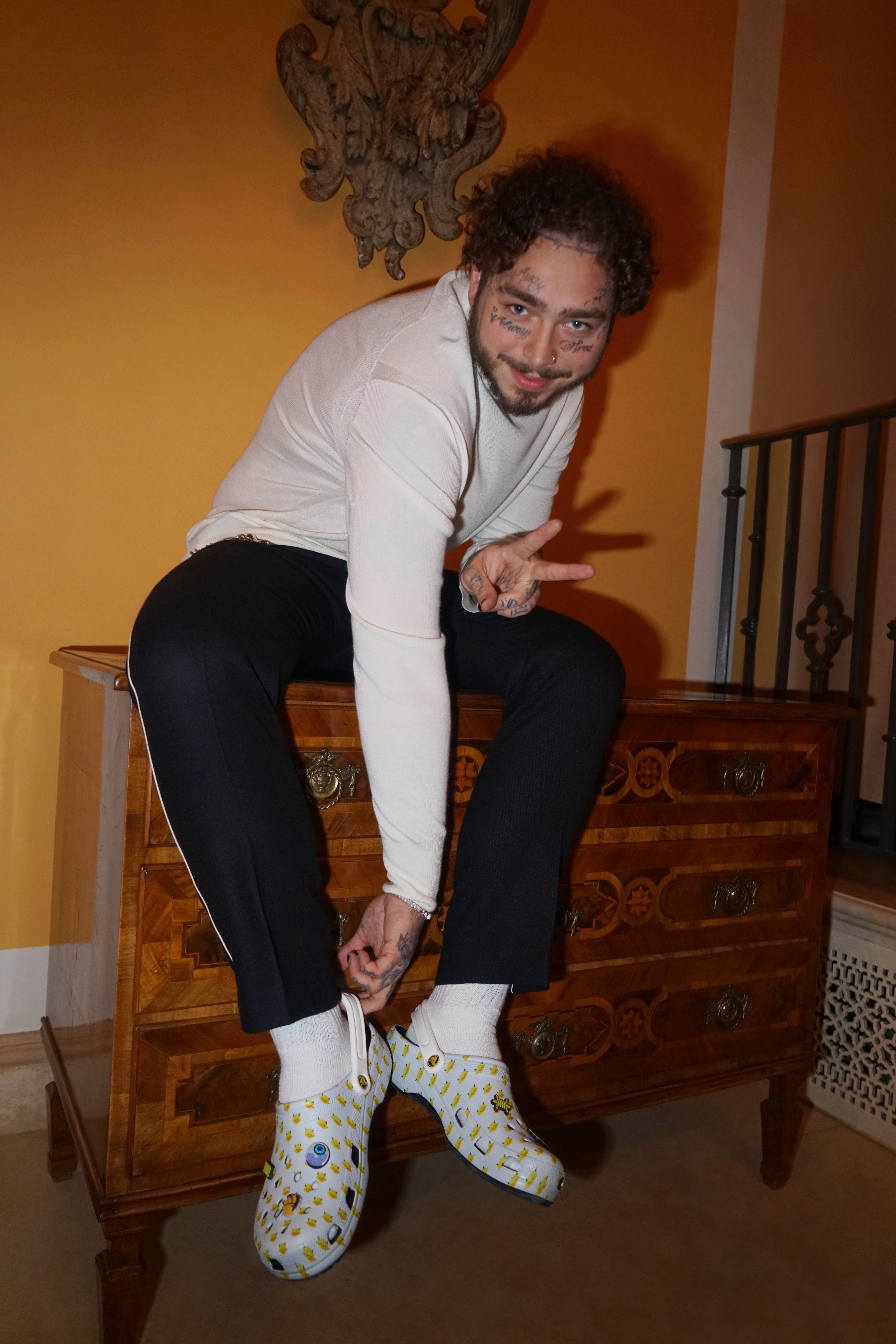 Post Malone Partners with Crocs to 