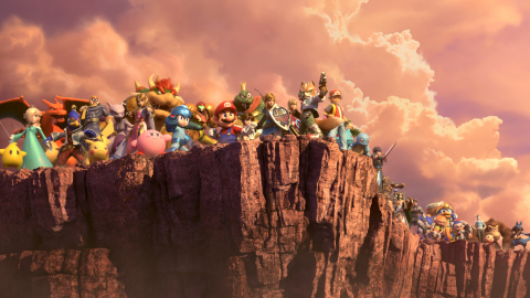 In the final Super Smash Bros. Ultimate Nintendo Direct video presentation before the game launches exclusively for the Nintendo Switch system on Dec. 7, Nintendo blew the lid off of many new modes, fighters and gameplay features of the massive video game crossover event, including details about upcoming DLC. (Graphic: Business Wire)