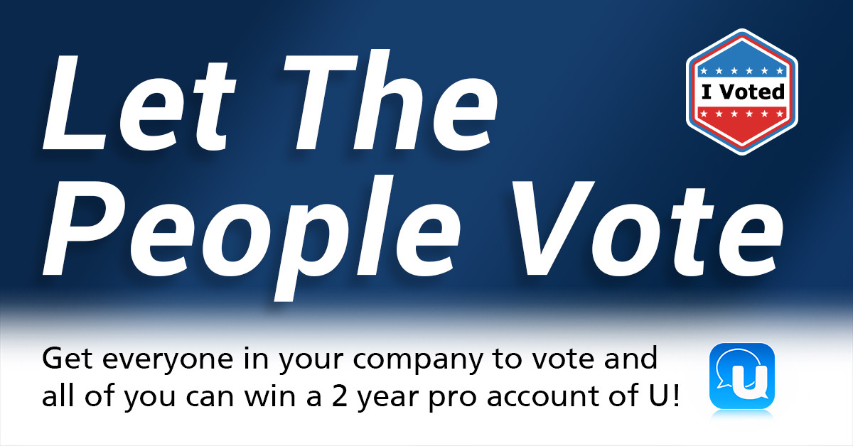 Cyberlink Launches Ivoteuwin Campaign To Encourage Employees To Vote Business Wire
