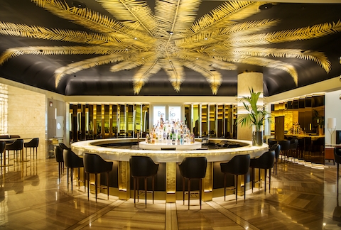 Lobby bar at Hotel Sofia Barcelona (Photo: Business Wire)