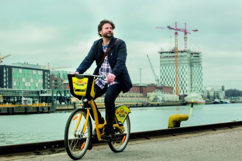 More than three million journeys made by city bikes in Helsinki and Espoo in 2018 (Photo: Business Wire)