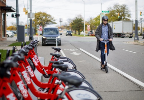 Ford Smart Mobility, LLC acquires Spin, a San Francisco-based electric scooter-sharing company that provides customers an alternative for first- and last-mile transportation (Photo: Business Wire)