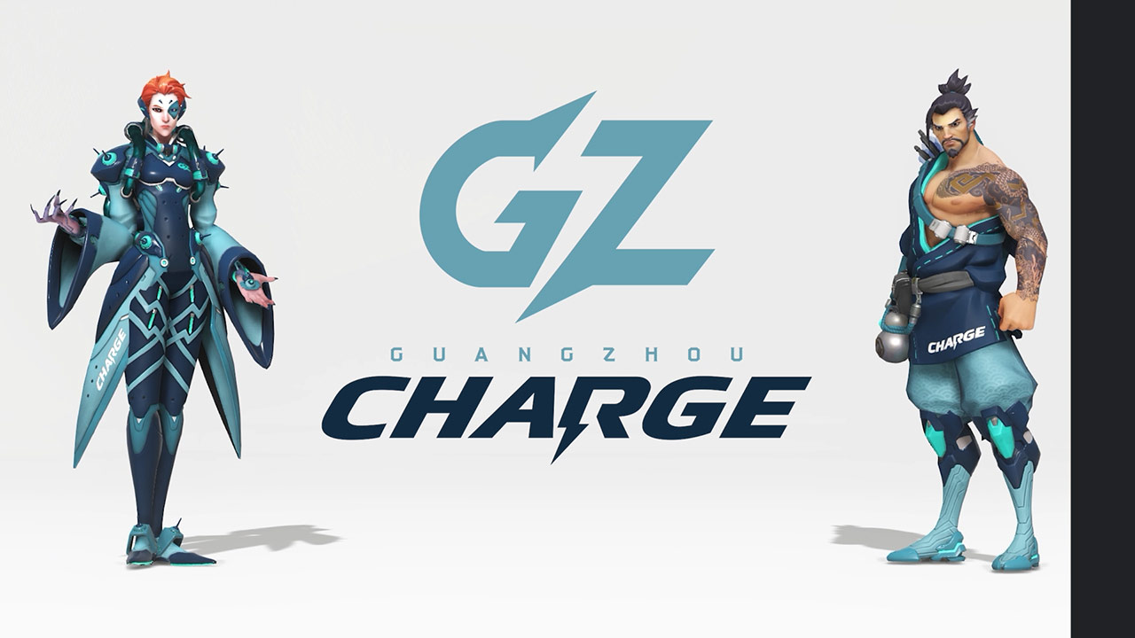 GZ Charge in-game skins in 3D. (Video: Overwatch League)