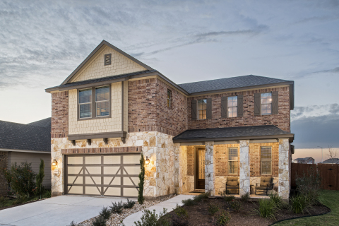 New KB homes now available in Elgin, Texas. (Photo: Business Wire)