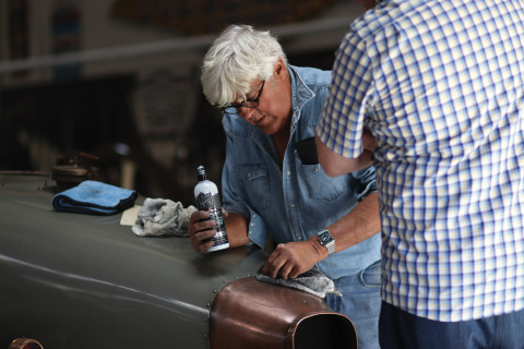 Jay Leno’s Garage Show and Shine Five-Piece Kit car care detailing kit is now available exclusively at Pep Boys. (Photo: Business Wire)