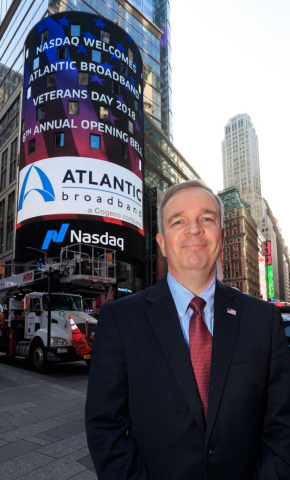 Richard J. Shea, President and CEO of Atlantic Broadband, joined executives from more than 50 compan ... 