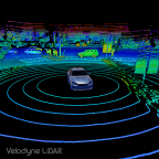 Point Cloud from the Velodyne VLS-128™, the world’s most advanced lidar sensor. (Graphic: Business Wire)