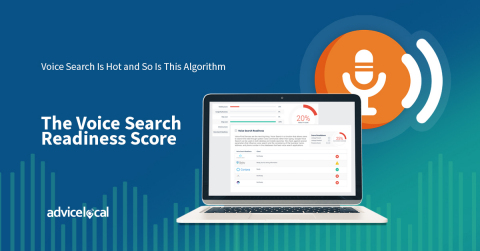 Advice Local Announces New Voice Search Readiness Algorithm Integration Within Their Award-Winning Local Presence Management Solution (Graphic: Business Wire)