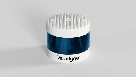 The Velodyne VLS-128™ enables autonomous aerial and ground solutions with a 360° view at a range of up to 300 meters. (Graphic: Business Wire)