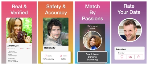 Members are verified by staff at Pair through their in-app selfie. Safety and profile accuracy score ... 