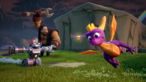 Available worldwide starting today, Spyro™ Reignited Trilogy lets players rediscover the adventure and exploration found in the classic games, but with a modern level of detail and control. (Photo: Business Wire)