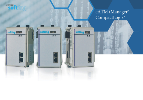 Softing Inc. announces the eATM tManager®, a CompactLogix® module for the CompactLogix PLC.  Now you ... 