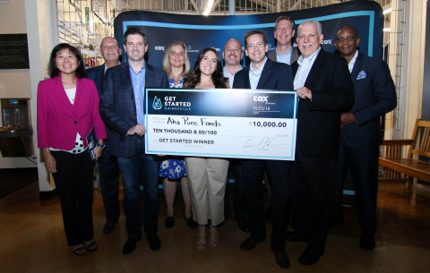 aha Pure Foods wins Cox Business' Get Started Gainesville Business Competition (Photo: Business Wire)