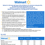 Walmart reports Q3 FY19 earnings