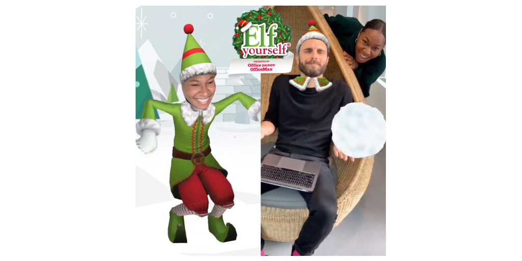 Elf Yourself. Elf Your Friends. Floss Like Only an Elf Can. Office Depot's  Elf Yourself® is Back. | Business Wire