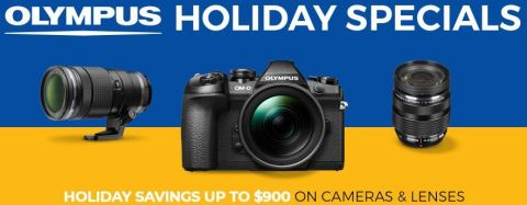 B&H Photo Olympus Holiday Savings (Graphic: Business Wire)