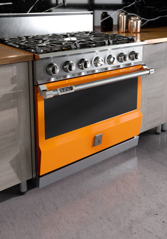 36” Hestan Dual Fuel Range in Citra (Photo: Business Wire)