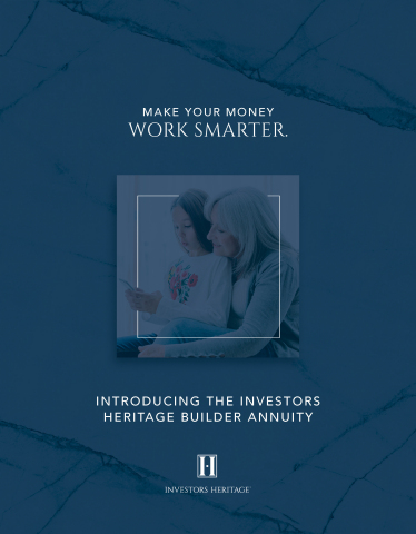 The new Heritage Builder Annuity from Investors Heritage. (Photo: Business Wire)