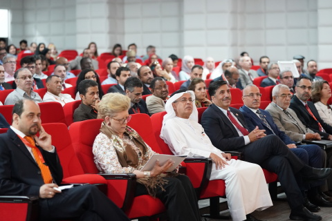 ICEWES 2018 opening ceremony audience at the American University of Ras Al Khaimah (Photo: AETOSWire ... 
