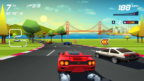 Horizon Chase Turbo is a racing game inspired by the great hits of the ’80s and ’90s. (Photo: Business Wire)