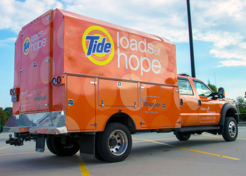 The Tide Loads of Hope Mobile Laundry Unit (Photo: Business Wire)