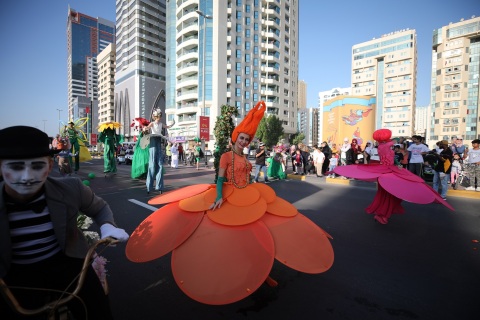 During the first Sharjah Child and Youth Friendly Carnival, coinciding with Universal Children’s Day. (Photo: Business Wire)