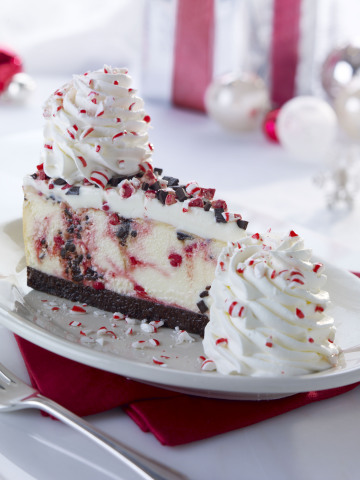 The Cheesecake Factory’s Peppermint Bark Cheesecake and Slice of Joy ...