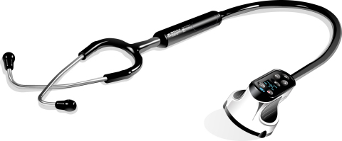 HD Medical's HD Steth Intelligent Stethoscope with Integrated ECG (Photo: Business Wire)