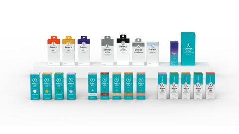 Cura Partners produces and markets a wide variety of cannabis oils, primarily under the Select Oil and Select CBD brand names. (Photo: Business Wire)