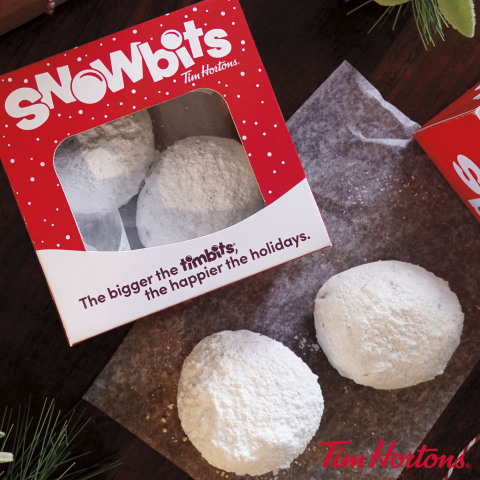 Tim Hortons® U.S. Swaps Snowballs For Snowbits This Holiday Season (Photo: Business Wire)