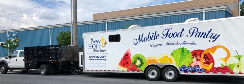 New Hope Ministries Mobile Food Pantry (Source: New Hope Ministries)