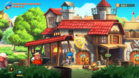The Monster Boy and the Cursed Kingdom game is available Dec. 4. (Photo: Business Wire)