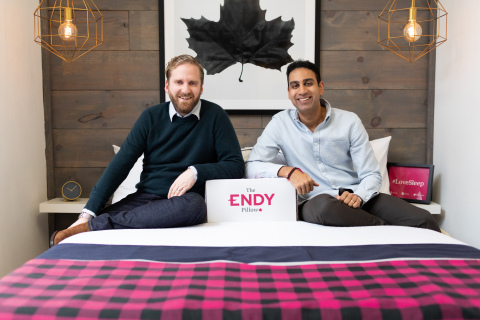 Founders Mike Gettis, CEO, (left) and Rajen Ruparell, Chairman, (right) launched Endy in 2015, and have grown it to become one of Canada's leading e-commerce brands. For more, visit endy.com/presskit. (Photo: Business Wire)